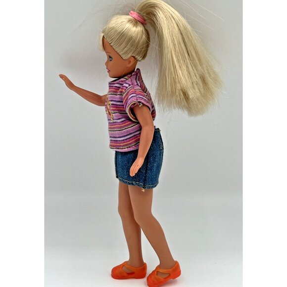 Barbie 1997 Flashlight Fun Stacie Doll & Whitney clothing & Piglet Mattel 19671 - Picture 6 of 16